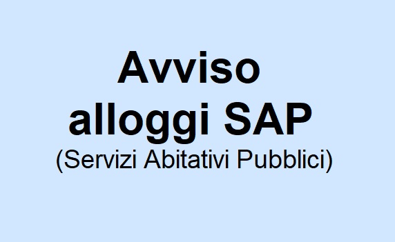 Avviso alloggi SAP